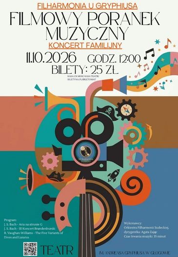 Poranki Muzyczne u Gryphiusa: Bach w filmie